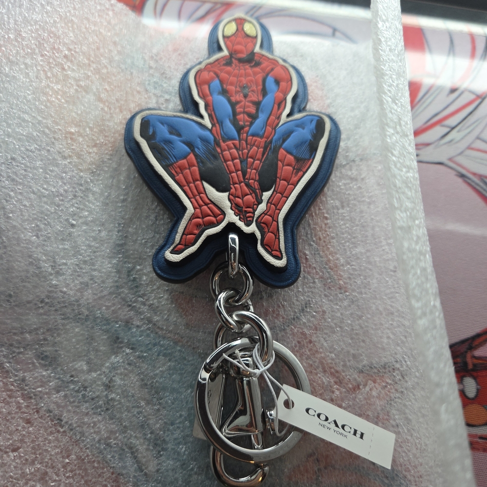 Coach Spider-Man Keychain